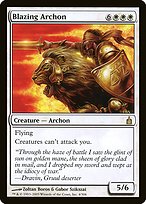 Blazing Archon (RAV-004) - rare