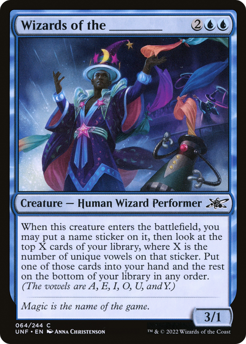 Wizards of the _____ (UNF-064) - common - Foil