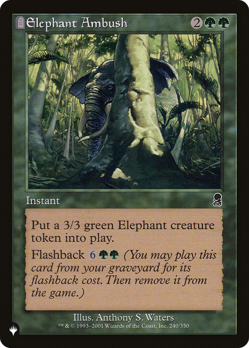 Elephant Ambush (LIST-ODY-240) - common: (tombstone)