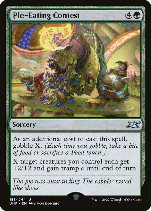 Pie-Eating Contest (UNF-151) - uncommon - Foil