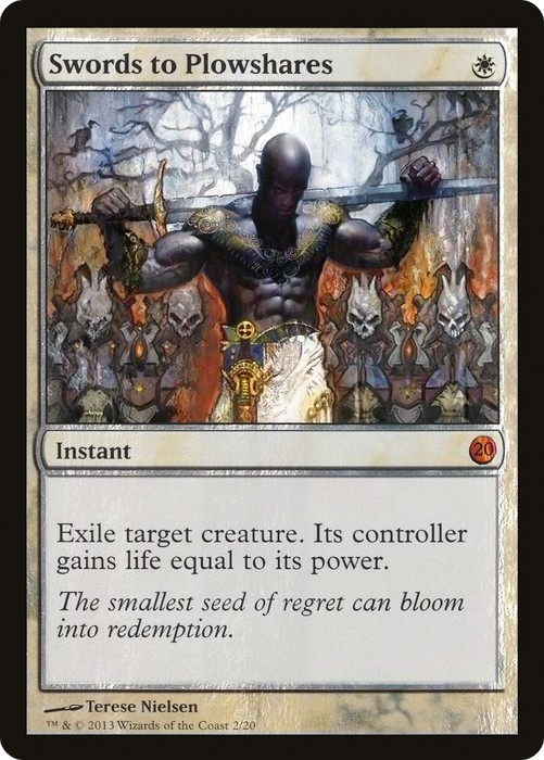Swords to Plowshares (V13-002) - mythic - Foil