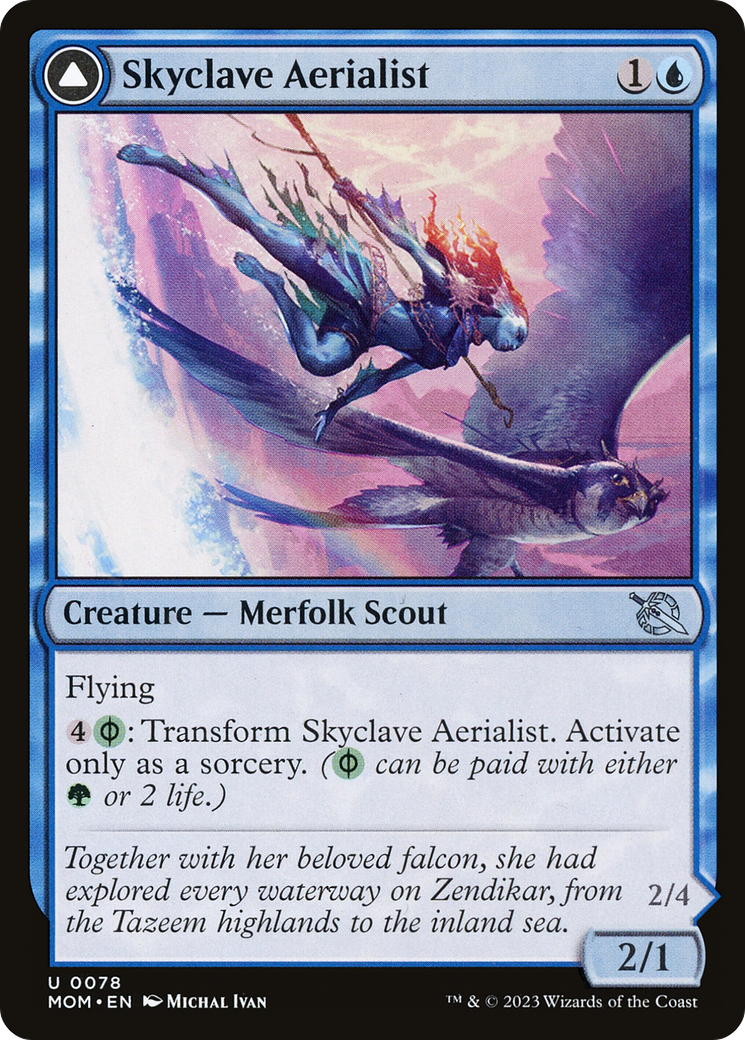 Skyclave Aerialist // Skyclave Invader (MOM-078) - uncommon