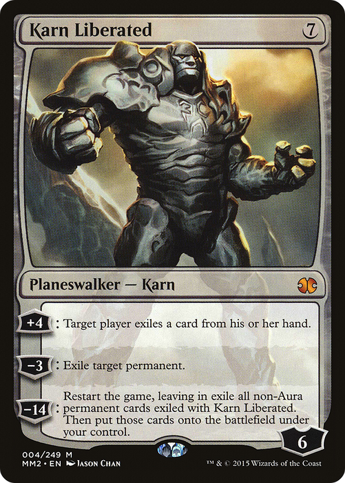 Karn Liberated (MM2-004) - mythic