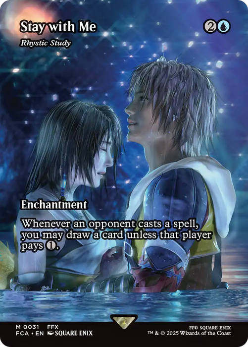 Stay with Me - Rhystic Study (Showcase) (FCA-031) - mythic - Foil