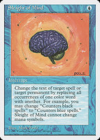 Sleight of Mind (4ED-102) - rare