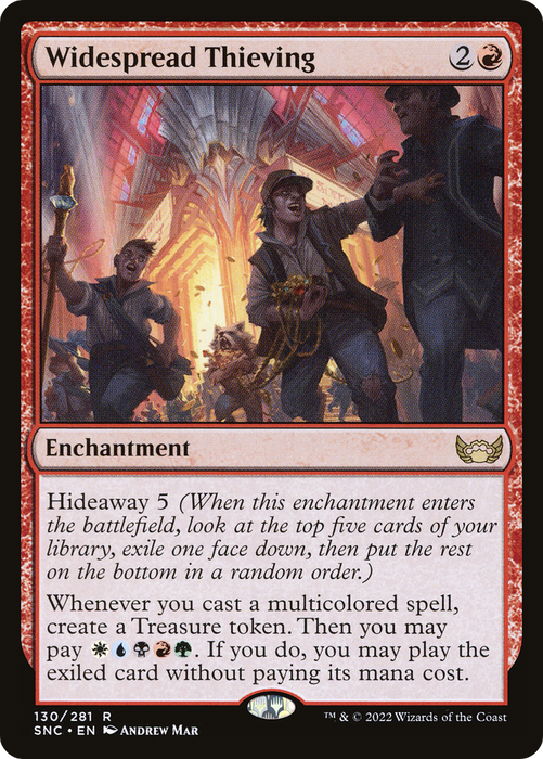 Widespread Thieving (SNC-130) - rare