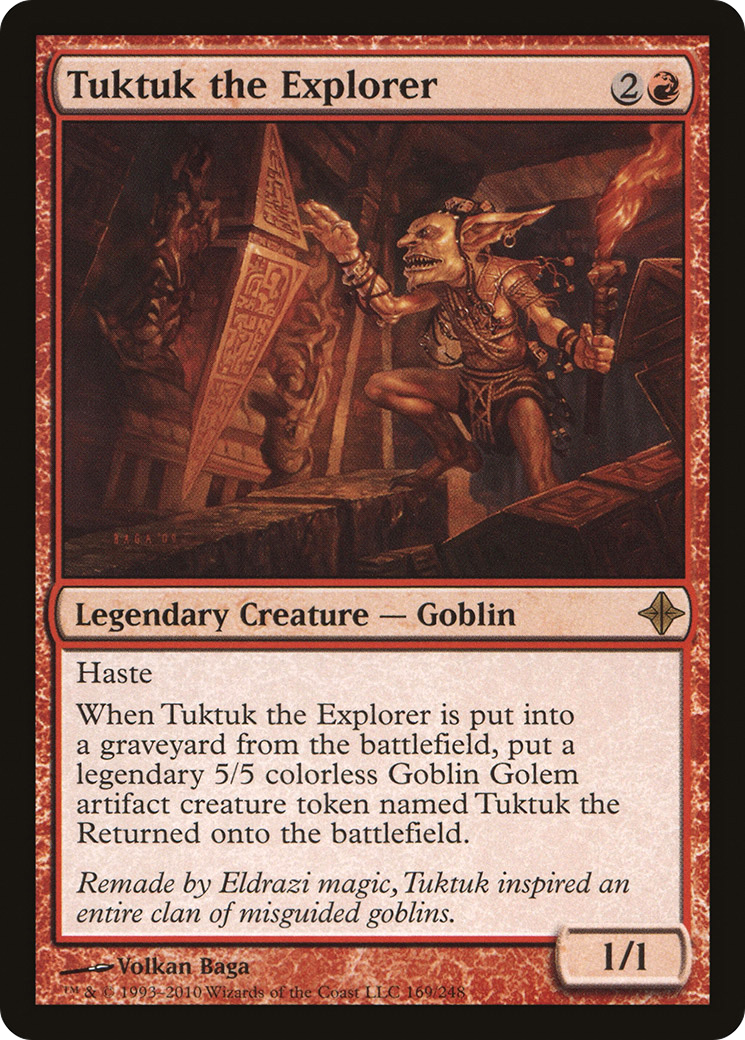 Tuktuk the Explorer (ROE-169) - rare - Foil