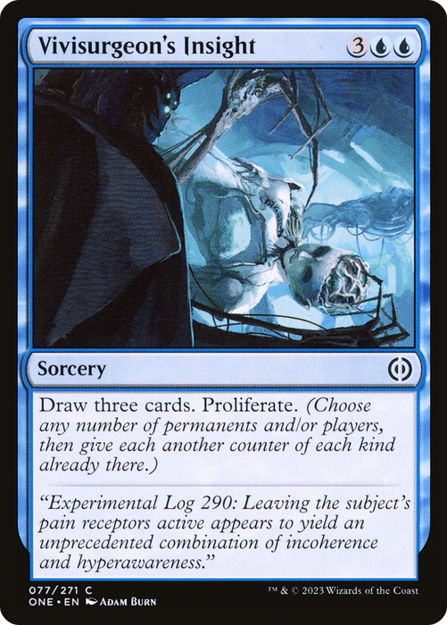 Vivisurgeon's Insight (ONE-077) - common - Foil