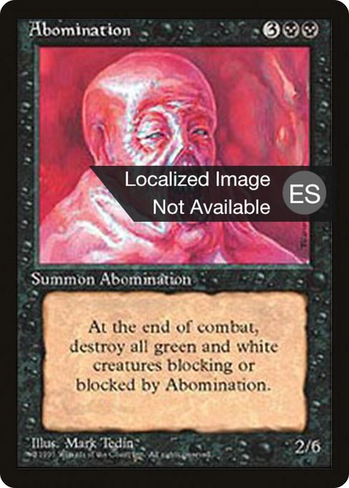 Abomination (4BB-117) - uncommon
