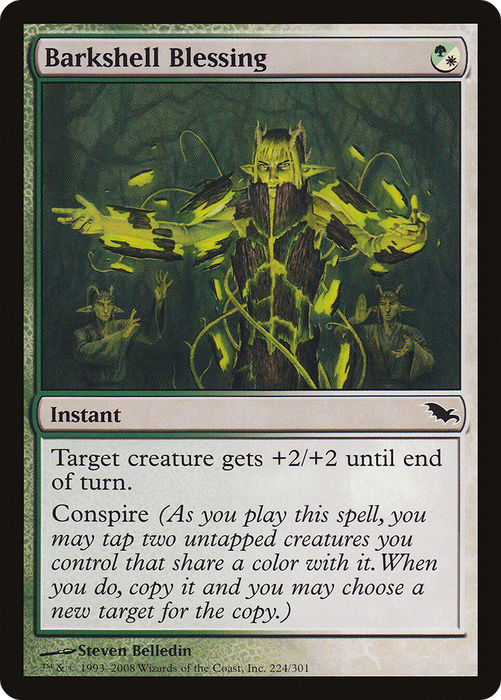 Barkshell Blessing (SHM-224) - common - Foil
