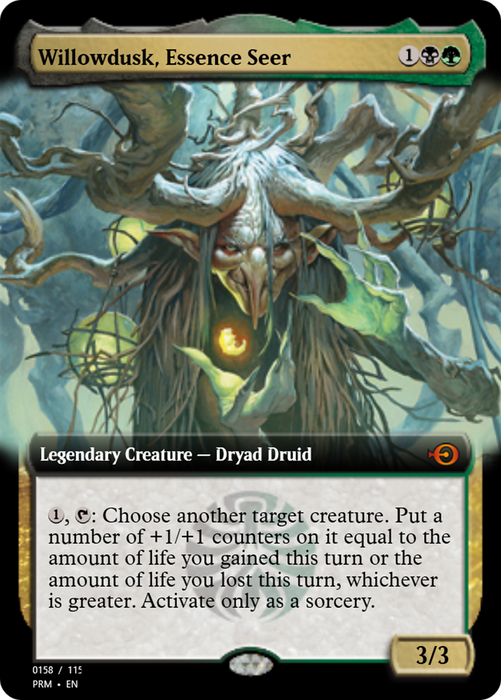 Willowdusk, Essence Seer (PRM-90288) - mythic - Foil