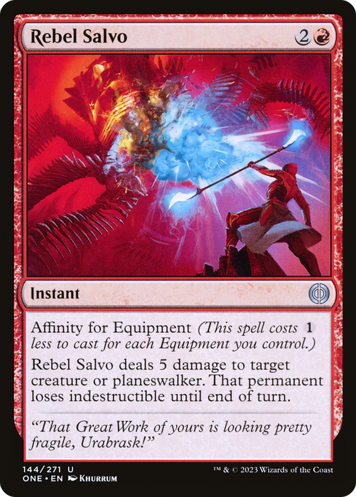 Rebel Salvo (ONE-144) - uncommon - Foil