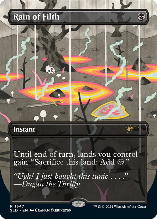 Rain of Filth (SLD-1547) - rare (Borderless)