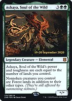Ashaya, Soul of the Wild (PRE-179S) - mythic - Foil
