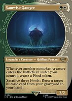 Samwise Gamgee (LTR-327) - rare: (Showcase) (Borderless)