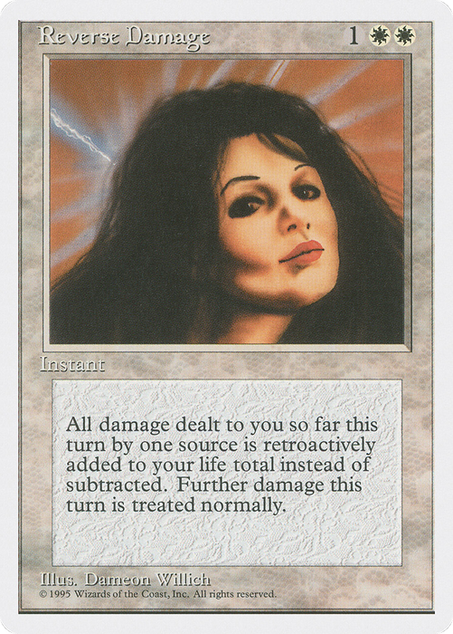 Reverse Damage (4ED-045) - rare