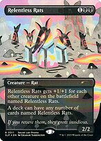 Relentless Rats (SLP-011) - rare - Foil