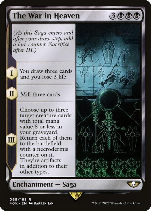 The War in Heaven (40K-069) - rare