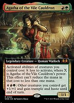 Agatha of the Vile Cauldron (WOE-360) - mythic: (Extended Art) - Foil