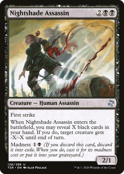 Nightshade Assassin (TSR-128) - uncommon
