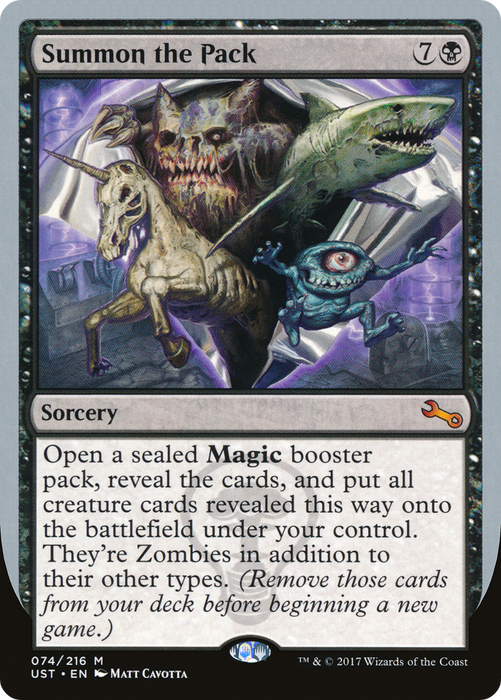 Summon the Pack (UST-074) - mythic - Foil