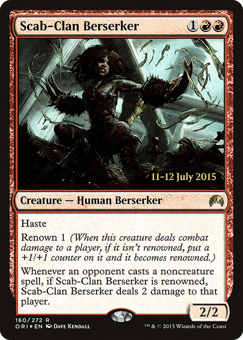 Scab-Clan Berserker (PRE-160S) - rare - Foil