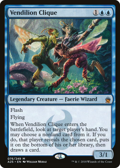 Vendilion Clique (A25-076) - mythic - Foil