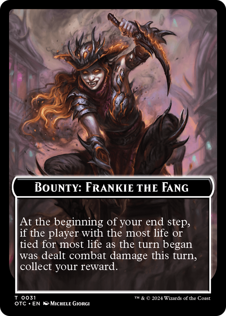 Bounty: Frankie The Fang // Wanted! (TOTC-031) - common - Foil