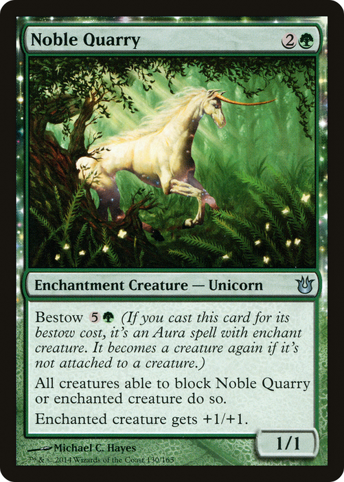 Noble Quarry (BNG-130) - uncommon: (enchantment)