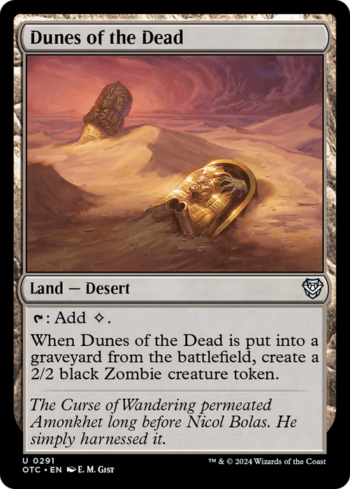 Dunes of the Dead (OTC-291) - uncommon
