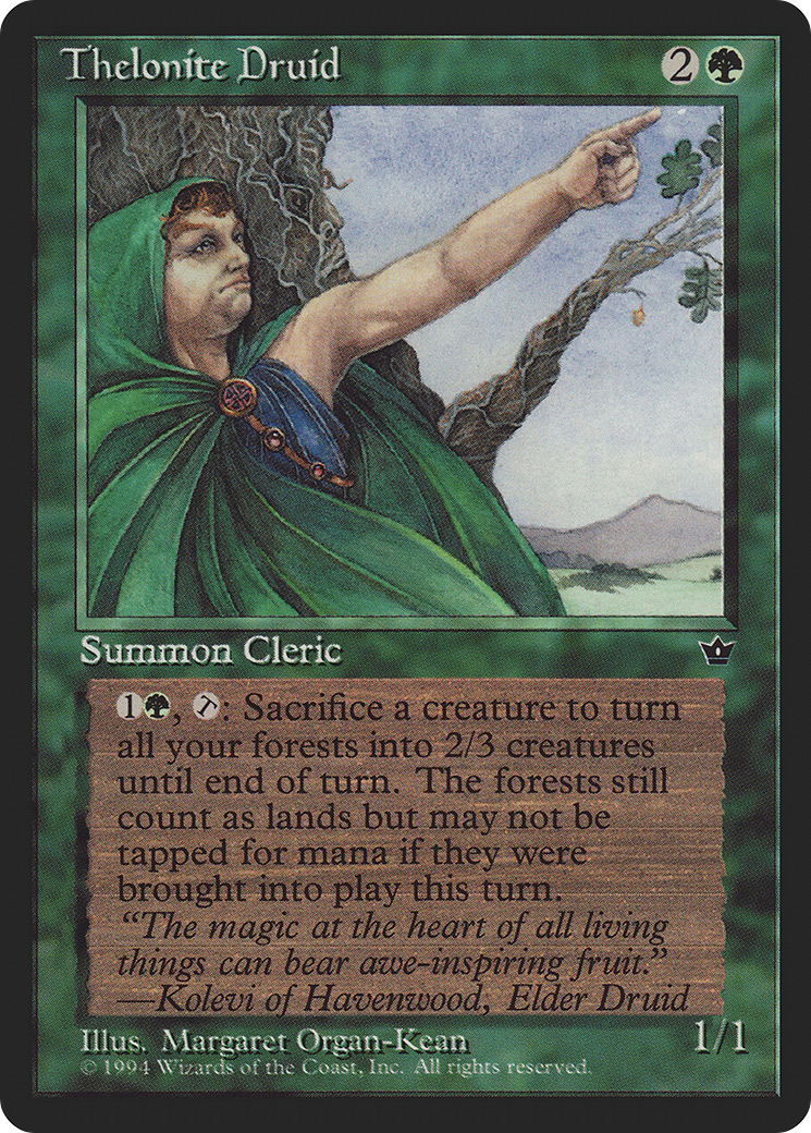 Thelonite Druid (FEM-078) - uncommon
