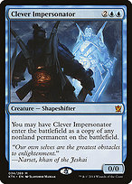 Clever Impersonator (KTK-034) - mythic - Foil