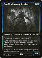 Geralf, Visionary Stitcher (DBL-328) - rare - Foil
