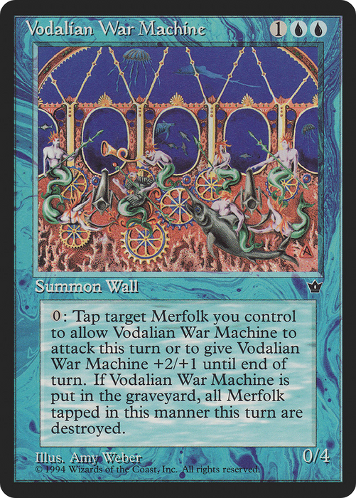 Vodalian War Machine (FEM-032) - rare