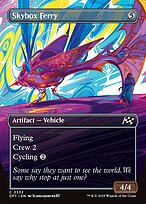 Skybox Ferry (DFT-332) - common (Borderless) - Foil