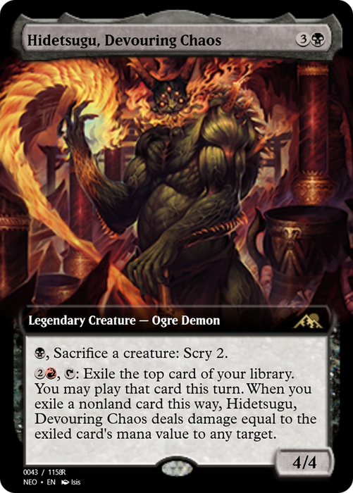 Hidetsugu, Devouring Chaos (PRM-97949) - rare - Foil