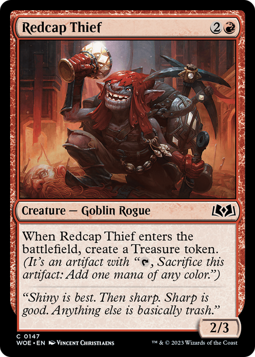 Redcap Thief (WOE-147) - common - Foil
