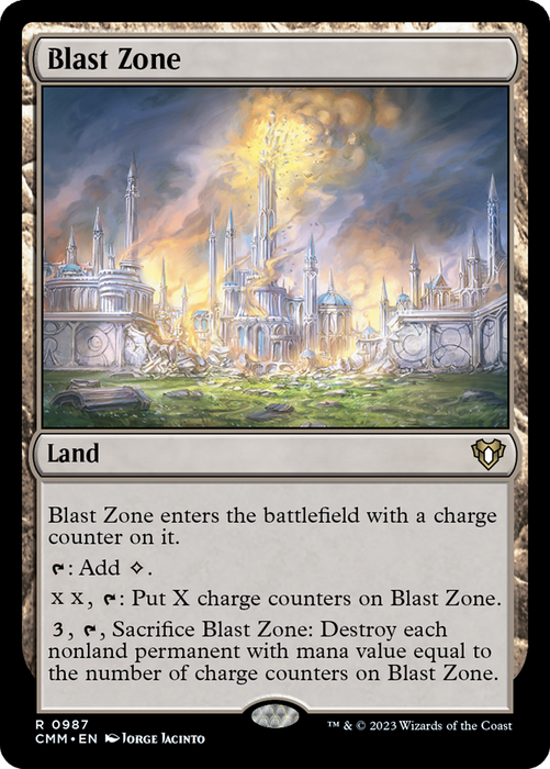 Blast Zone (CMM-987) - rare