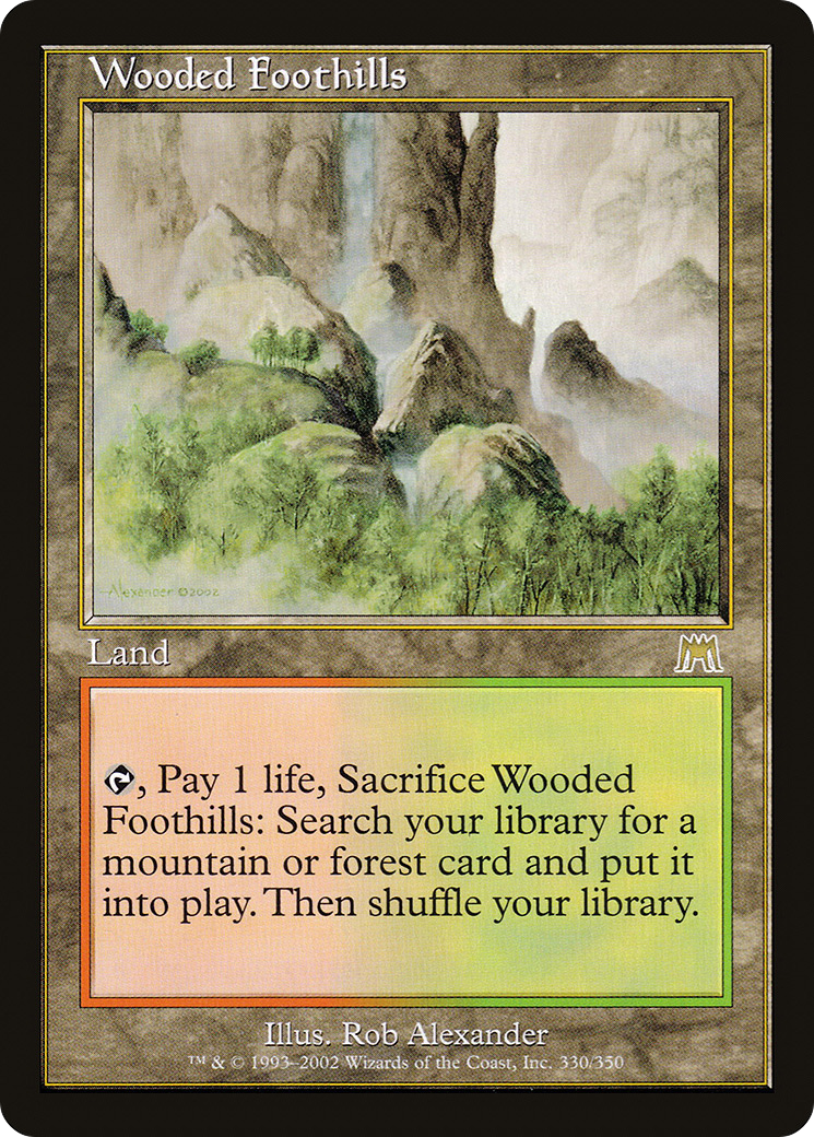 Wooded Foothills (ONS-330) - rare