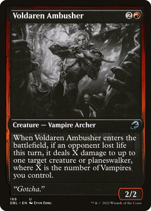 Voldaren Ambusher (DBL-166) - uncommon - Foil