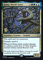 Koma, World-Eater (PRE-121S) - rare - Foil
