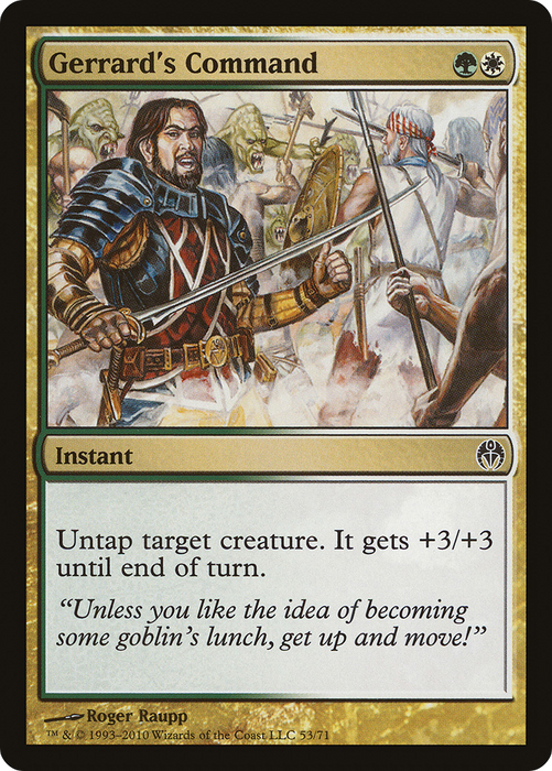 Gerrard's Command (DDE-053) - common