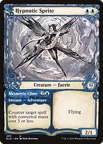 Hypnotic Sprite // Mesmeric Glare (ELD-283) - uncommon: (Showcase)