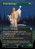 Elvish Harbinger (LTC-527) - uncommon (Borderless)