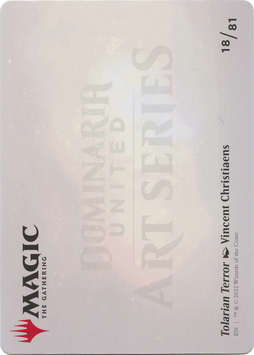 Tolarian Terror // Tolarian Terror (ADMU-018) - common (Borderless)