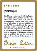 Brian Selden Bio (WCD-BS0A) - common