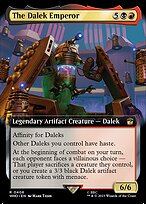 The Dalek Emperor (WHO-406) - rare: (Extended Art)
