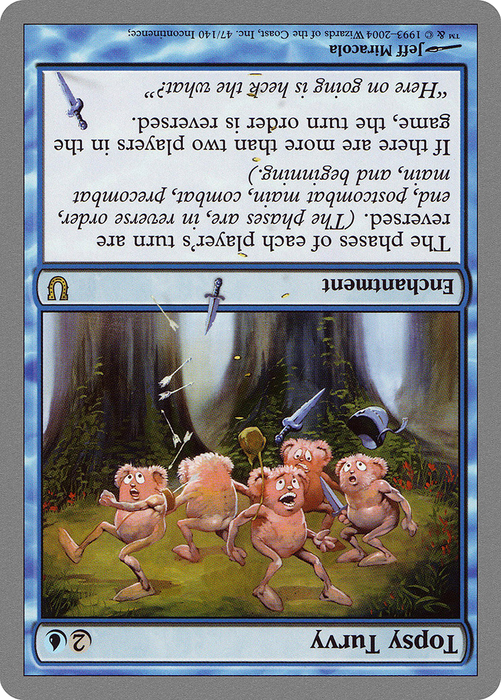Topsy Turvy (UNH-047) - rare - Foil