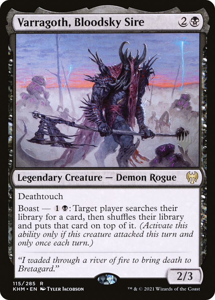 Varragoth, Bloodsky Sire (PPKHM-115P) - rare
