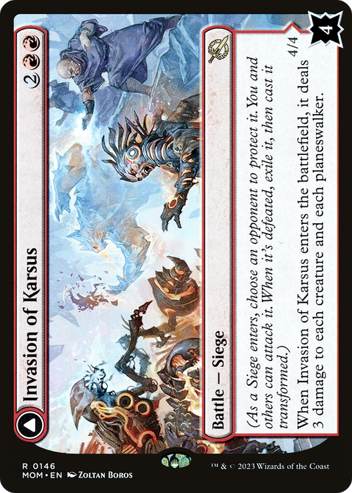 Invasion of Karsus // Refraction Elemental (PRE-146S) - rare - Foil